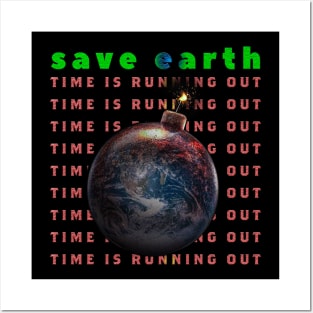 save earth Posters and Art